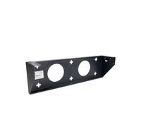 Inter-Tech 88887323 Équerre de Fixation Rack 19" 2U Métal Noir 515x117x112mm Charge Max 15kg Montage Mural