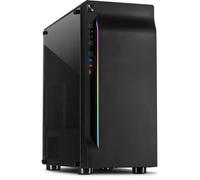 Inter-Tech A-3411 Creek Tower Noir