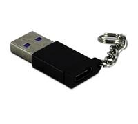 Inter-Tech Adaptateur USB 88885460 – USB Type C vers USB Type A – Noir