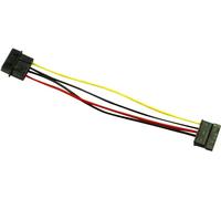 Inter-Tech Adapter 1x Molex -> 1x SATA Power 0,15m