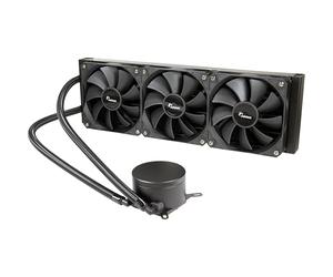 Inter tech AIO 360 mm Refroidissement à eau avec pompe à double chambre et plaque thermique en cuivre.