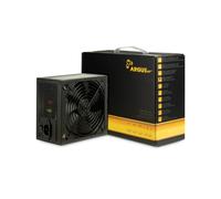 Inter-Tech Argus GPS-600 Alimentation ATX 600W 80 PLUS Gold, 20+4 pin, Ventilateur 14cm, Protections OCP/OVP/SCP, Connecteurs SATA/Molex/PCIe, Noir