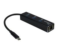 Inter-Tech ARGUS IT-410 USB 3.2 Gen 1 (3.1 Gen 1) Type-C Noir
