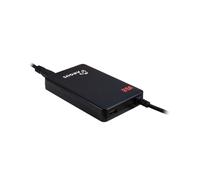 Inter-Tech ARGUS NB-90SA Adaptateur Secteur Universel 90W pour Ordinateur Portable 100-240V CA vers CC, Protection Surtension/Surcharge/Court-circuit, USB 2.0