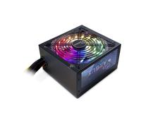 Inter-Tech Argus RGB-600W II - Alimentation ATX 600W, 80 PLUS Bronze, PFC Actif, 20+4 Pin, Ventilateur 14cm, Protections multiples, Noir