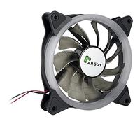 Inter-Tech Ventilateur de boîtier PC Argus RS-051 RGB 120 mm Noir