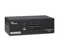 Inter-Tech AS-42HA HDMI commutateur écran, clavier et souris Noir - Commutateurs écran-clavier-souris (USB, USB, HDMI, USB Type-A,USB Type-B, Full HD+, 1920 x 1440 pixels)