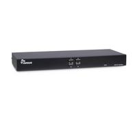 Inter-Tech AS-9104DA commutateur écran, clavier et souris Grille de montage Noir