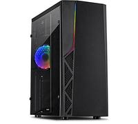 Inter-Tech B-02 RGB Tower Noir boîtier midi tower