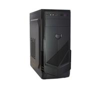 Inter-Tech B-30 Midi Tower Noir ATX/micro ATX, 1x 5.25", 3x 3.5", 2x 2.5", Ventilation 120/140mm, USB 2.0, 200x440x425mm