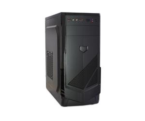 Inter-Tech B-30 Midi Tower Noir ATX/micro ATX, 1x 5.25", 3x 3.5", 2x 2.5", Ventilation 120/140mm, USB 2.0, 200x440x425mm