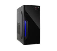 Inter-Tech B-42 Midi Tower Noir, ATX/micro ATX, 1x5.25", 3x3.5", 2x2.5", USB 2.0, Audio, Vent. avant 120mm, arrière 80/120mm, latéral 120/140mm