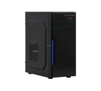 Inter-Tech Boîtier PC B-42 Midi Tower ATX/Micro-ATX 5 baies Ventil. 120/140 mm sans alimentation Noir
