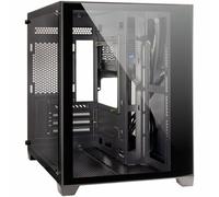 Inter-Tech Boîtier de jeu C-501 Aspect – Noir, verre trempé, USB 3.0 et 2.0