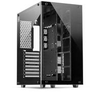 Inter-Tech C-701 Panorama Full Tower Noir boîtier midi tower