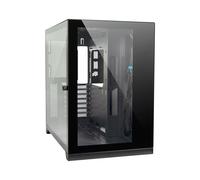 Inter-Tech C-703 Vision Midi Tower Noir - Boîtier PC ATX/micro ATX/Mini-ITX, 2x3.5", 3x2.5", USB 3.2 Gen 1, USB Type-C, Ventilation 120/140mm