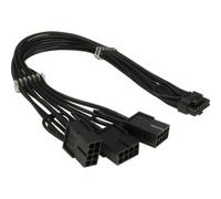 Inter-Tech Câble adaptateur GPU-02 (12+4pin) vers 3x 8pin