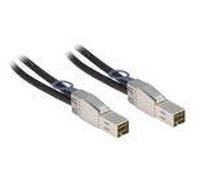 Inter-Tech - Câble externe SAS - SAS 12Gbit/s - 36 pin 4x Mini SAS HD (SFF-8644) (M) pour 36 pin 4x Mini SAS HD (SFF-8644) (M) - 1 m - noir