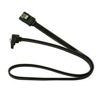 Inter-Tech - Câble SATA - Serial ATA 150/300/600 - SATA pour SATA - 50 cm - verrouillé, connecteur à 90 °