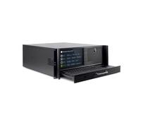 Inter-Tech Châssis Serveur Rackable 4U 4452-TFT Noir Acier, ATX/micro ATX/Mini-ITX, 1x 5.25", 2x 3.5", USB 2.0, Vent. 80/60mm, VGA, 482x555x177mm