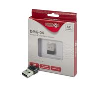 Inter-Tech DMG-04 Adaptateur USB WLAN 433 Mbit/s, Interface USB 2.0, Standards IEEE 802.11ac/b/g/n, Connectivité Sans Fil