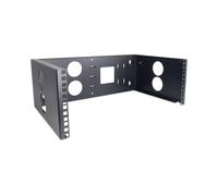 Inter-Tech Équerre de Fixation Rack 19" 4U Noire (500x305x180mm) Charge Max 15kg avec Kit de Montage (Réf: 88887329)