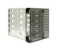 Inter-Tech ER-5255-1 Couvercle Carénage PSU Noir Acier 160x128x145mm Format 3U, Poids 605g, Référence 888860177