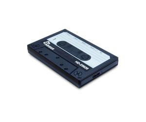 Inter-Tech HD-25620 Boîtier HDD 2.5" SATA I/II/III USB 5Gbit/s, support 6To, plastique noir/blanc, compatible Windows/macOS/Linux
