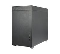 Inter-Tech IM-2 Expander Mini Tower Noir : Boîtier PC micro ATX/Mini-ITX, 2x USB 3.2 Gen 1, 1x USB 3.2 Gen 2 Type-C, ventilation 120/140mm, radiateurs 120/240mm, HDD 2.5/3.5"