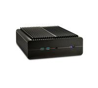 Inter-Tech IP-60 Boîtier PC SFF Noir, Aluminium, Mini-ITX, 2 baies 2.5", 2x USB 3.2 Gen 1, 210x240x77mm, Hauteur max. refroidisseur CPU 43mm