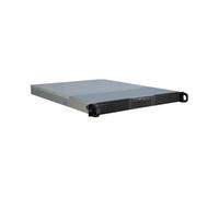 Inter-Tech IPC 1U-10255 Boîtier Serveur Rackable 19" 1U Noir, Acier, Compatible ATX/EATX/microATX/Mini-ITX/SSI CEB, Baies 2x5.25" Ext, 3x3.5" Int, 9x2.5", 6x Vent 40mm