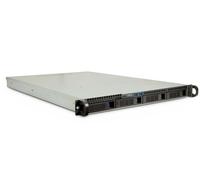 Inter-Tech IPC 1U-1404 Rack Noir, Acier inoxydable