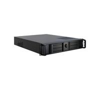 Inter-Tech IPC 2U-2098-SL Châssis Serveur Rackable 2U Acier Noir, compatible ATX/microATX/Mini-ITX, 1x 5.25" externe, 7x 3.5", 3x 2.5", 3x 80mm Latéral