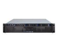 Boîtier Rack 2U - Inter-Tech - IPC 2U-2404L - Micro ATX - 4 baies hot-swap - Pas d'alimentation