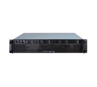 Inter-Tech IPC 2U-2404S Rack-montable 2U micro ATX SATA-SAS hot-swap pas d'alimentation (ATX) USB