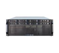 Inter-Tech 4U-4408 Support Noir, Argent