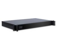 Inter-Tech boîtier rack K-126L 1U mini-ITX sans alimentation (FlexATX) USB Noir
