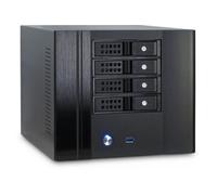 Inter-Tech SC-4004 Small Form Factor (SFF) Noir
