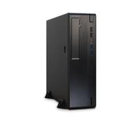 Inter-Tech IT-502 Bureau Noir, Boîtier PC Micro ATX/Mini-ITX, 1x 3.5", 1x 5.25", 1x 2.5" interne, 2x USB 2.0, 2x USB 3.2 Gen 1, Haut, 105x380x340mm