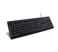 Inter-Tech K-118 Clavier USB QWERTZ Allemand Noir