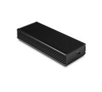 Inter-Tech K-1685 Enceinte SSD M.2 USB Type-C 10Gbit/s Aluminium Noir, Support M.2 2280, Compatible Windows/macOS/Linux
