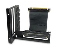 Inter-Tech Kit de Conversion Vertical pour Carte Graphique C-701 Panorama et C-702 Diorama Noir 1665707