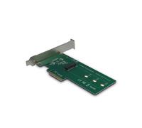 Inter-Tech KT016 Adaptateur Interne M.2 vers PCIe, Taux de transfert 32 Gbit/s, Compatible Windows/Mac OS/Linux, Dimensions 120x150x20mm