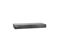 Inter-tech kvm as-9108du grille de montage noir commutateur écran, clavier et souris (88887233)