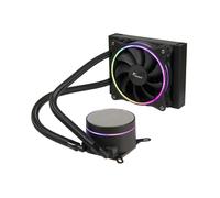 Inter-Tech LC-120 RGB - Refroidisseur liquide CPU All-in-One 120mm - 900-1800RPM - 79.83 CFM - 1.99 mmH2O - Socket LGA1700/AM5 - TDP 200W - Noir