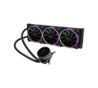 Inter-Tech LC-360 RGB - Refroidisseur liquide AIO 360mm pour processeur, 2 ventilateurs 120mm RGB, 900-1800 tr/min, TDP 250W, sockets Intel/AMD