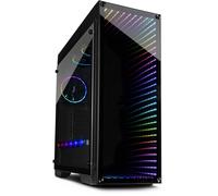 Inter-Tech Midi Infini2 X-908 X-908 Infini2 Tower Noir - Boîtier moyen tour - Noir - RGB - Fenêtre