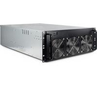 Inter-Tech Mining-Rack 4W2 4HE 6 x 120 mm ventilateurs
