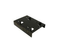 Inter-Tech Mounting Frame - Adaptateur Pour Baie De Stockage - 2.5'' - 3.5'' To 2 X 2.5'' - Noir