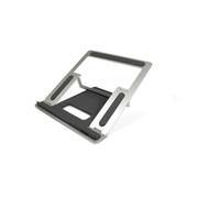 Inter-Tech NBS-100 Support Laptop Métal Noir & Argent, réglable 90-113mm, charge max. 10kg, 220x250x17mm, 4 positions, pour ordinateurs portables